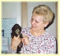 Sharon and pup